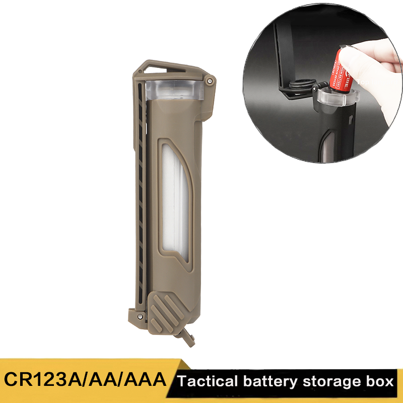 Hunting Outdoor Store - Tactical battery storage box, can store