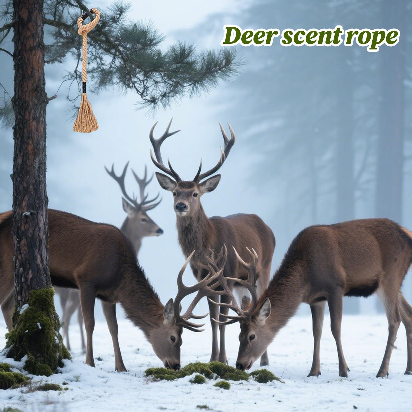 Deer Attractant Scent - Deer Scent Rope Long-Lasting Effective Attractant