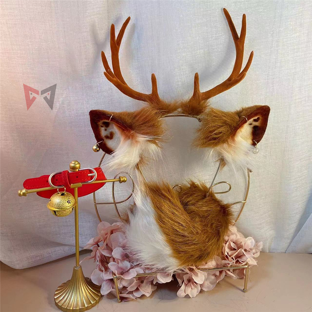 Elk Bugle Call - New Brown Deer Horns Ears Hair
