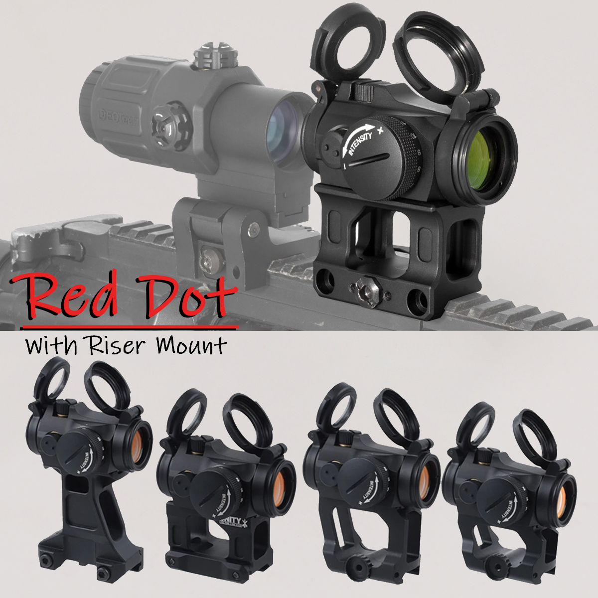 Outdoor Hunting Range - Red Dot Sight Optics Scope Reflex