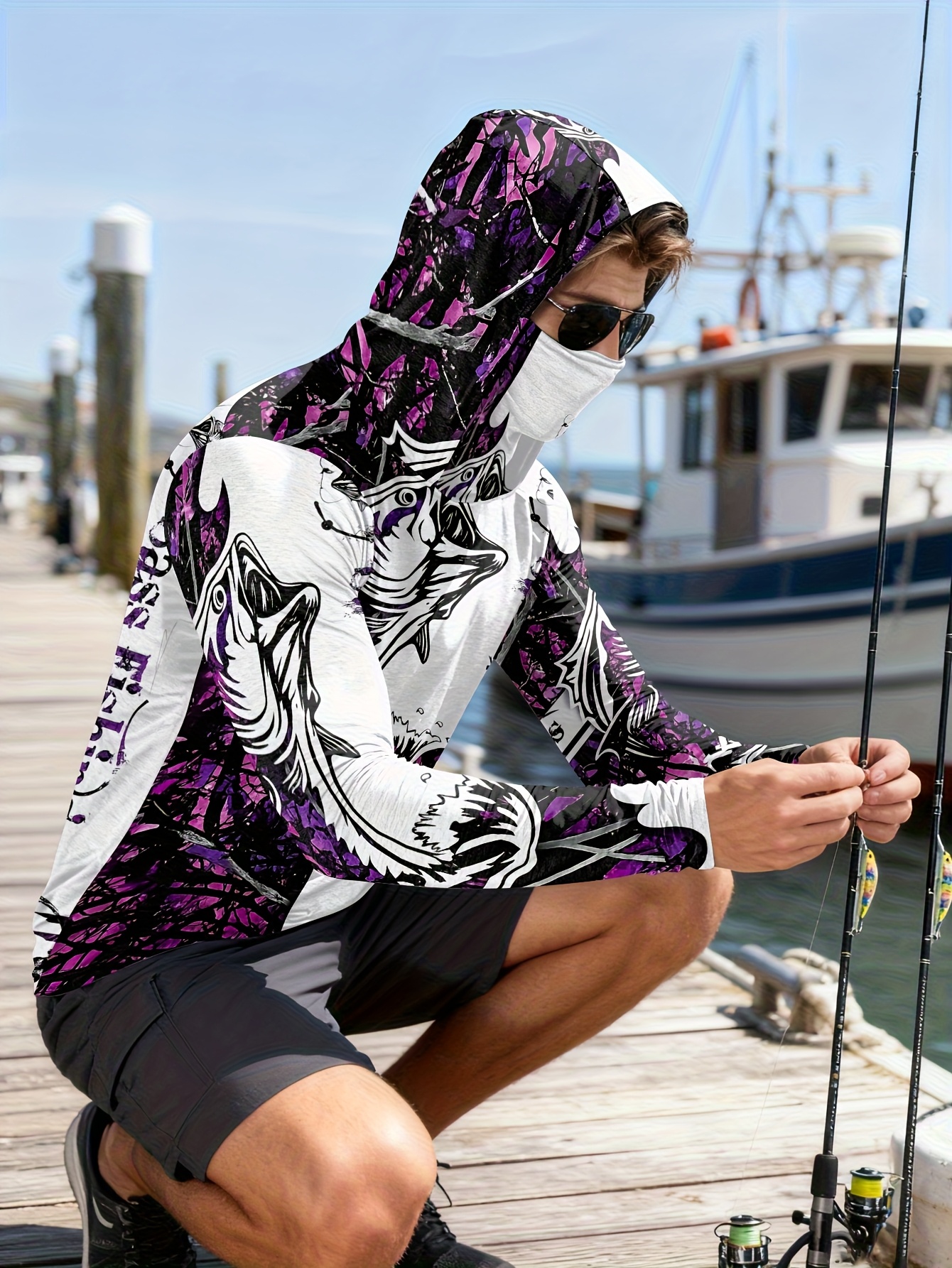 Fishing hooded sweatshirt for  – обзор и цена Hunting Outdoor