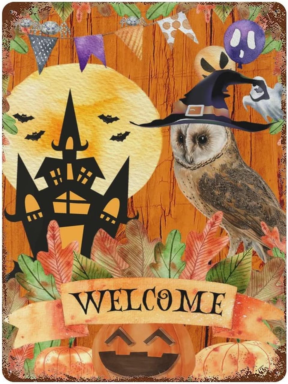 Vintage Halloween Metal Tin Si – обзор и цена Outdoor Hunting House