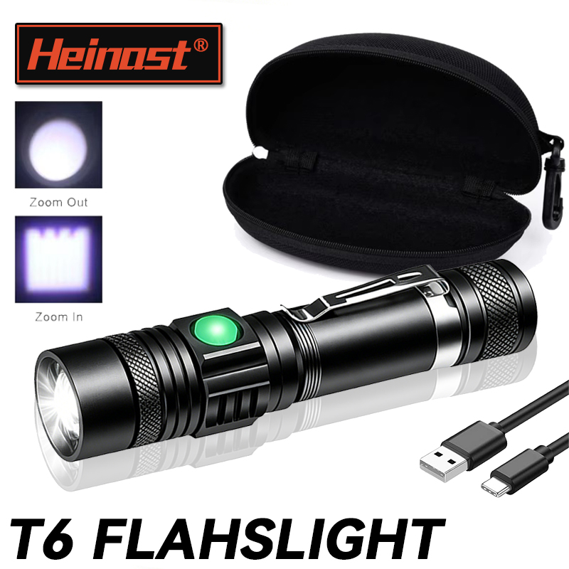 T6 LED Rechargeable Flashlight – обзор и цена Hunting Outdoor