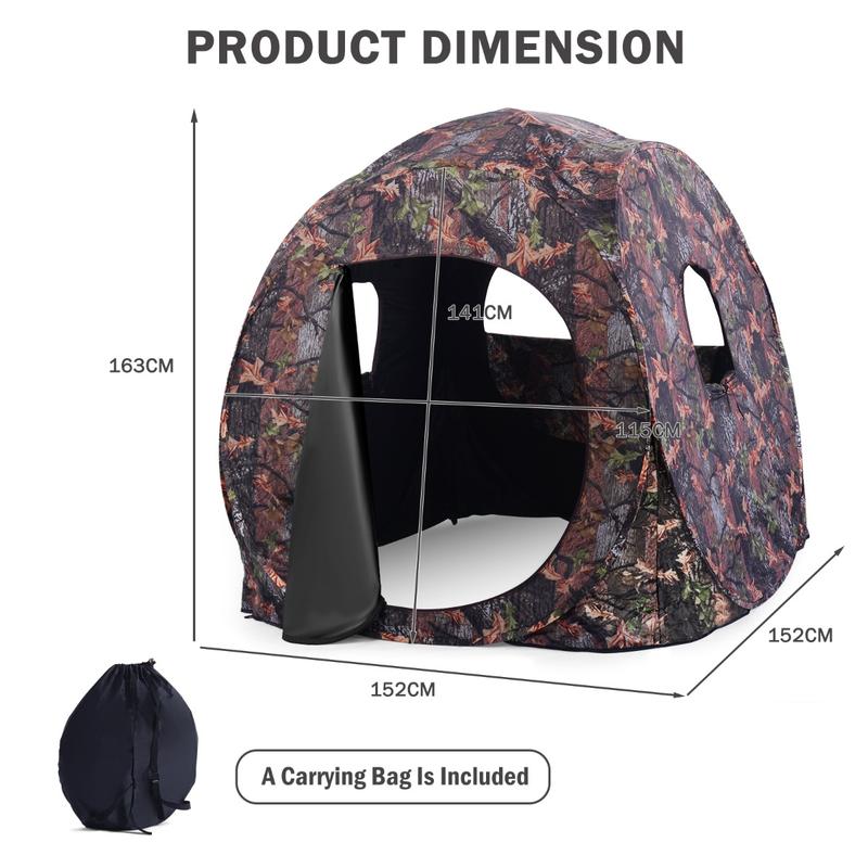 Portable Pop up Ground Camo Bl – обзор и цена Hunting & Outdoor Supplies Carterton Reviews