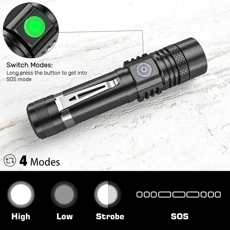 Rechargeable T6 Handheld Flash – обзор и цена Hunting Outdoor