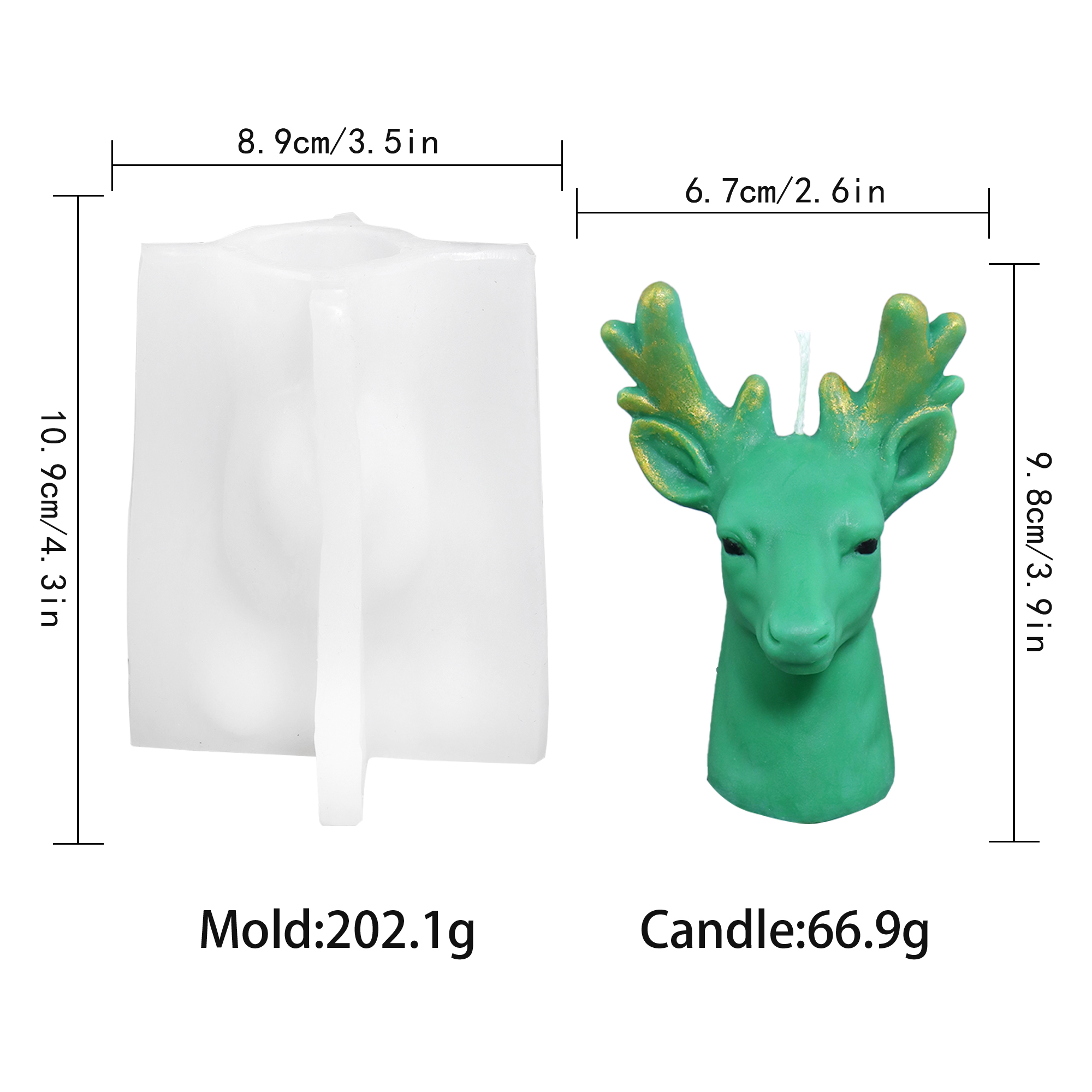 3D Deer Elk Stag Family Silico – обзор и цена Elk Bugle Call