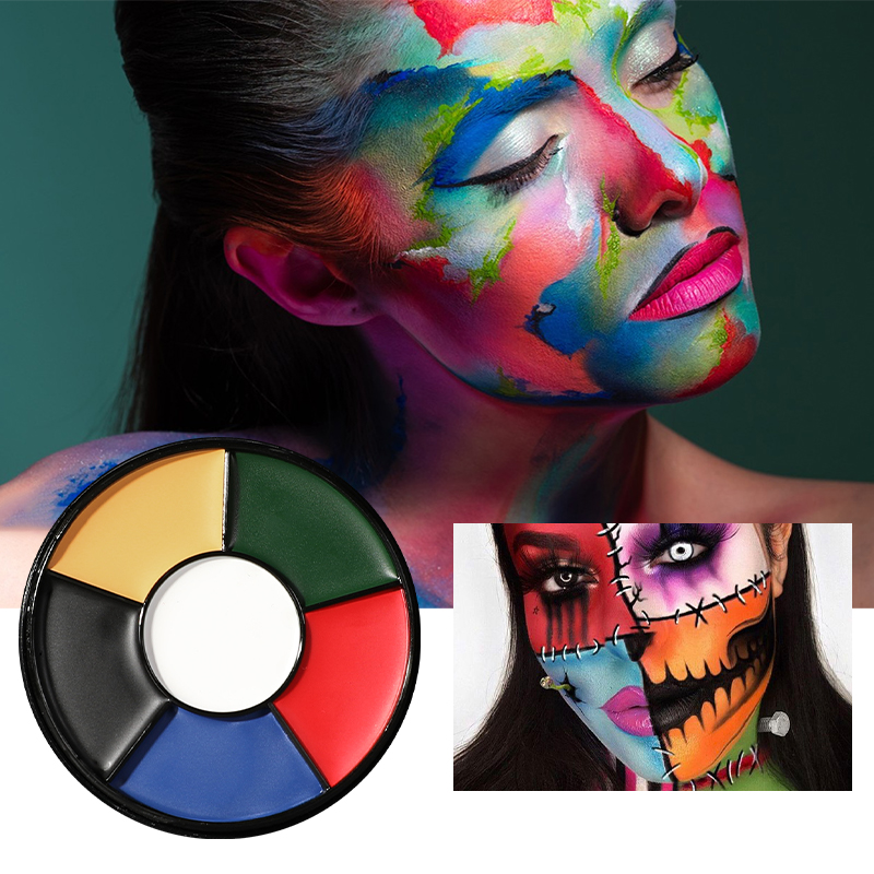 6 Color Oil Face Paint Palette – обзор и цена Camo Face Paint