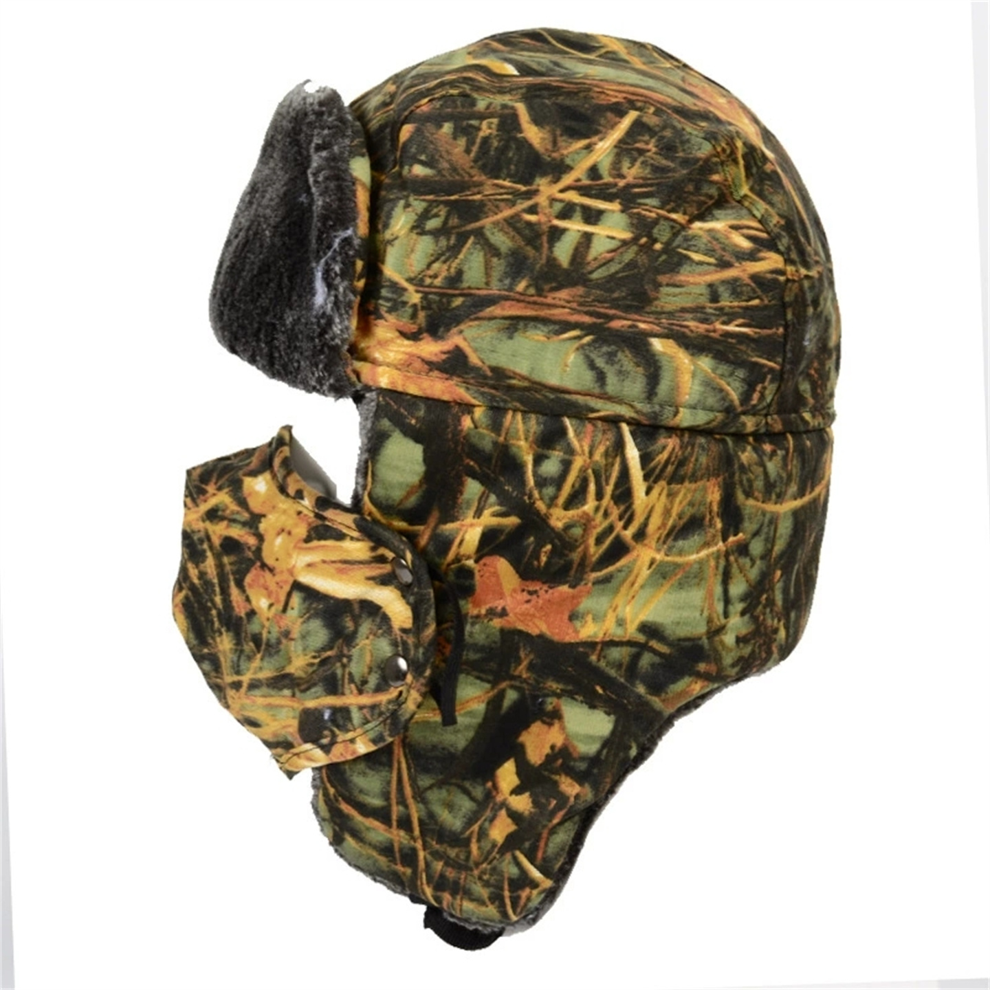 Winter Men's Camouflage Thick  – обзор и цена Hunting Outdoor Hats