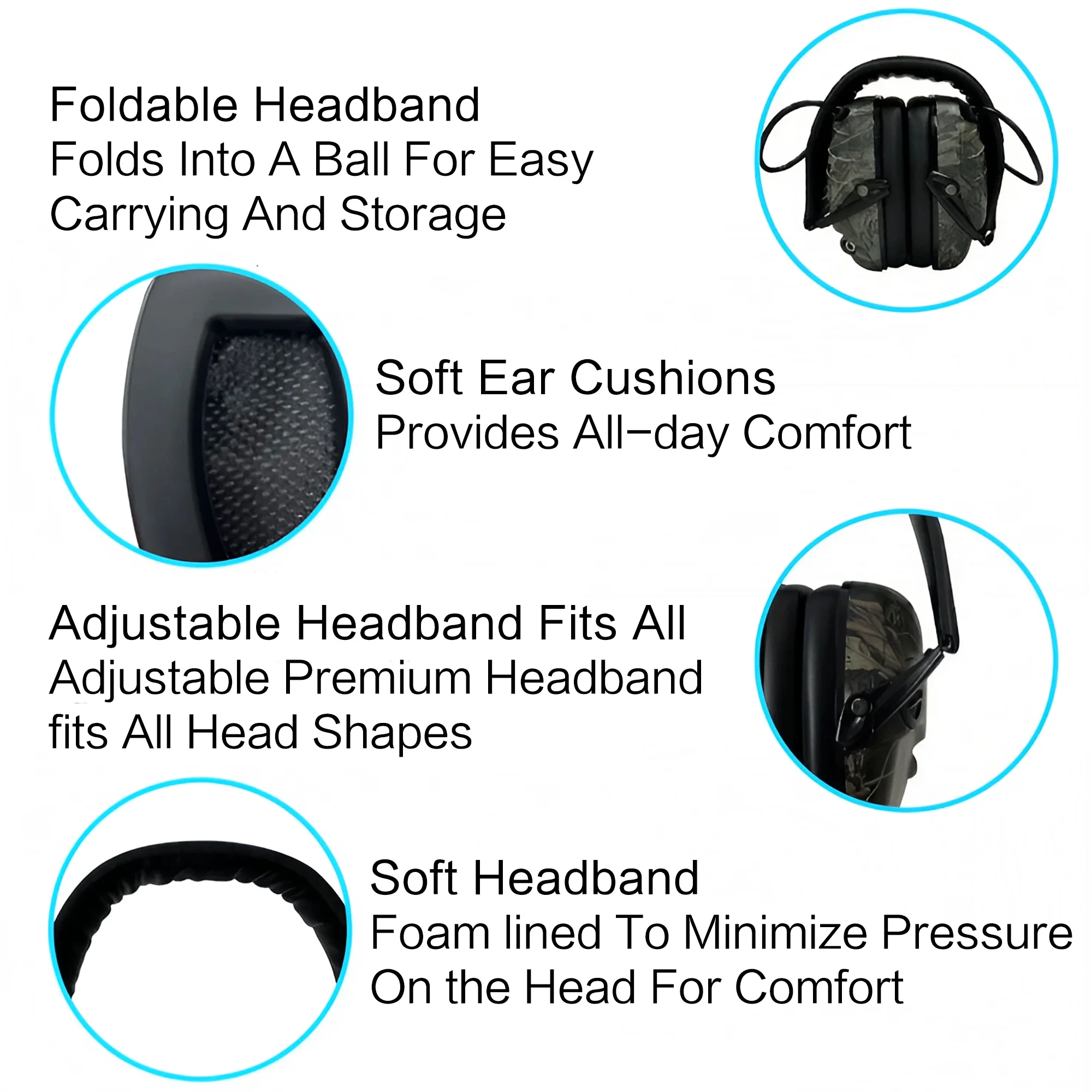 Outdoor Tactical Electronic Sh – обзор и цена Shooting Ear Muff