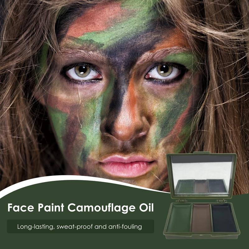 Face Paint Camouflage Oil Camo – обзор и цена Camo Face Paint
