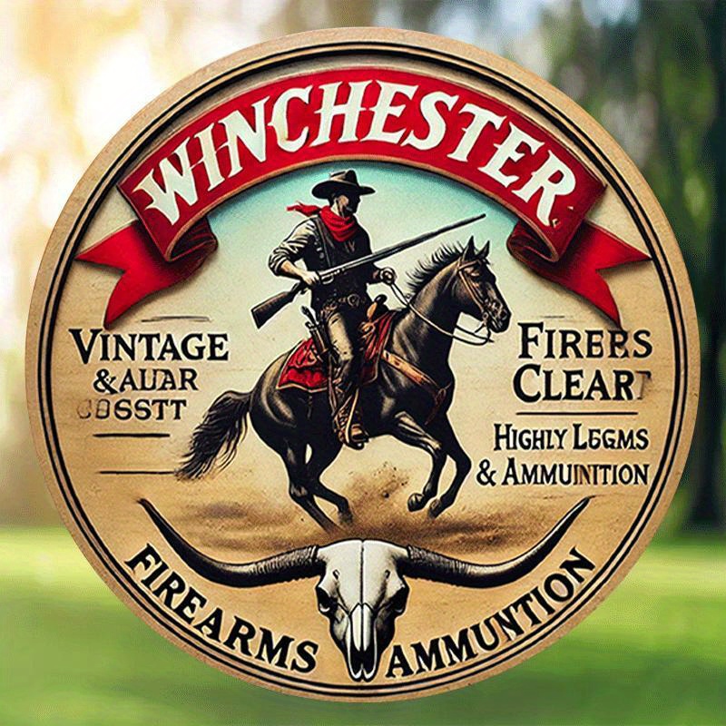 Winchester vintage round metal – обзор и цена Outdoor Hunting House