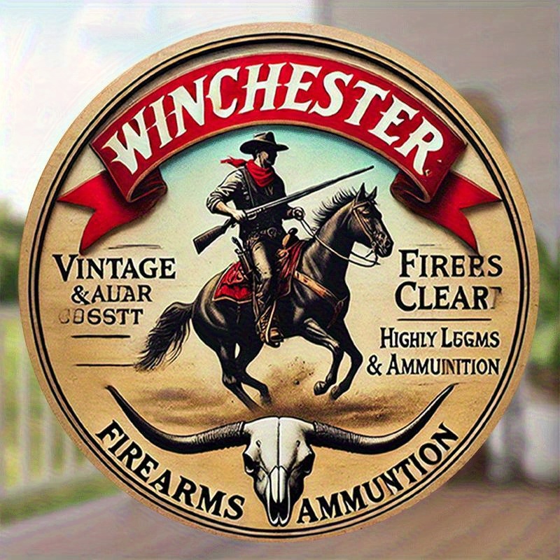 Winchester vintage round metal – обзор и цена Outdoor Hunting House
