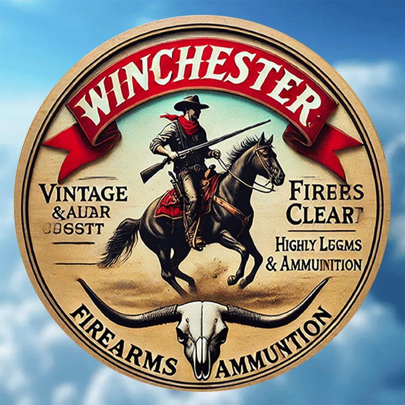 Winchester vintage round metal – обзор и цена Outdoor Hunting House