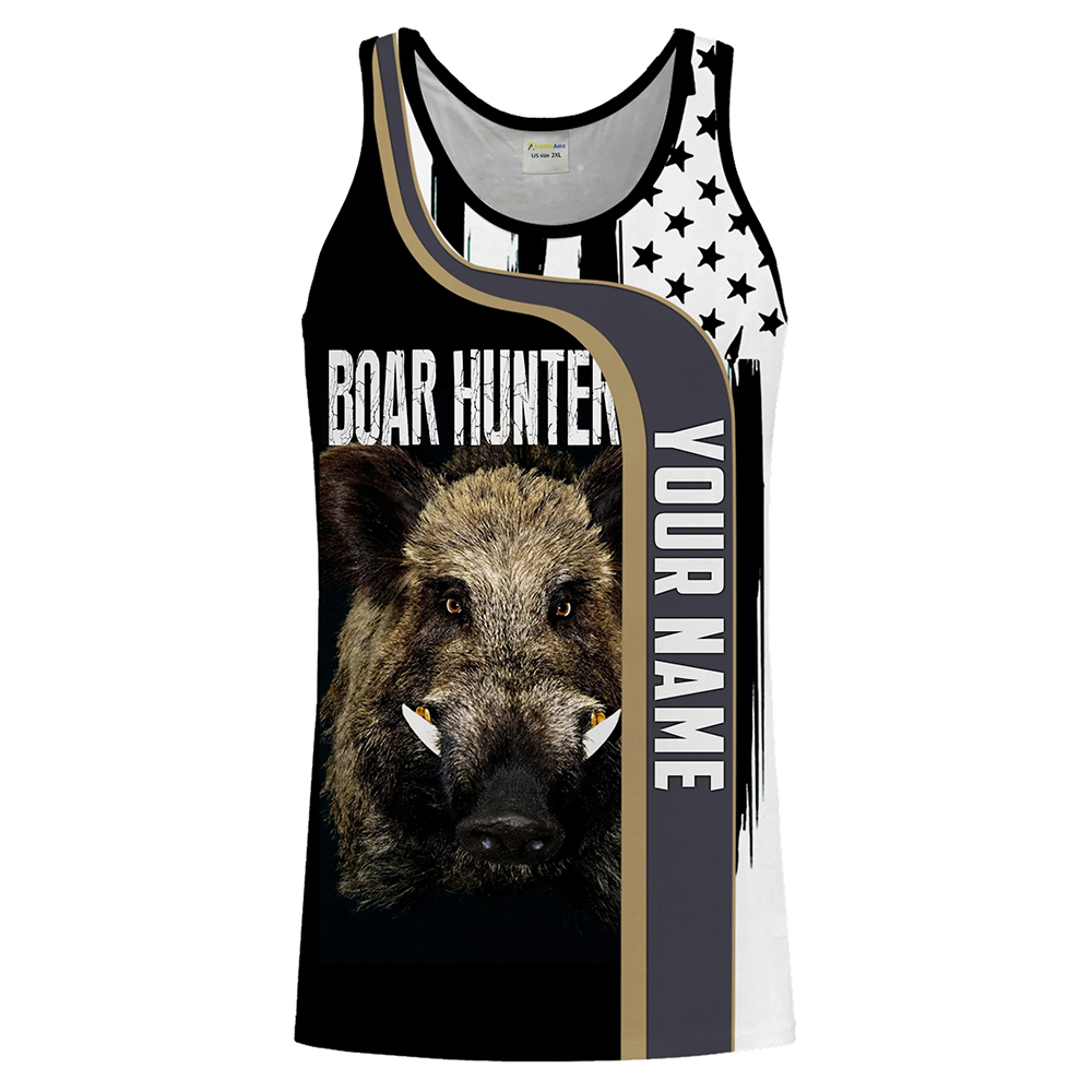 Custom Name Boar Hunter Tank T – обзор и цена Outdoor Hunting Dog Names