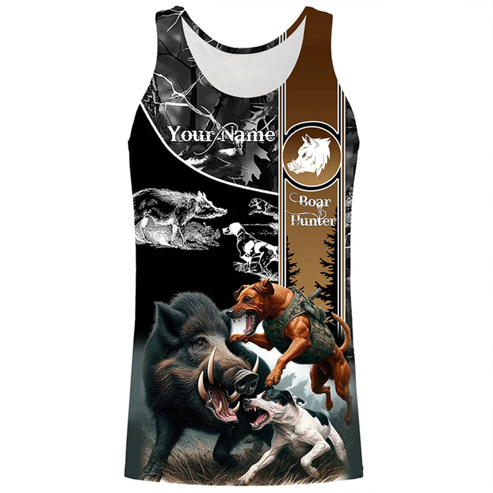 Custom Name Boar Hunter Tank T – обзор и цена Outdoor Hunting Dog Names