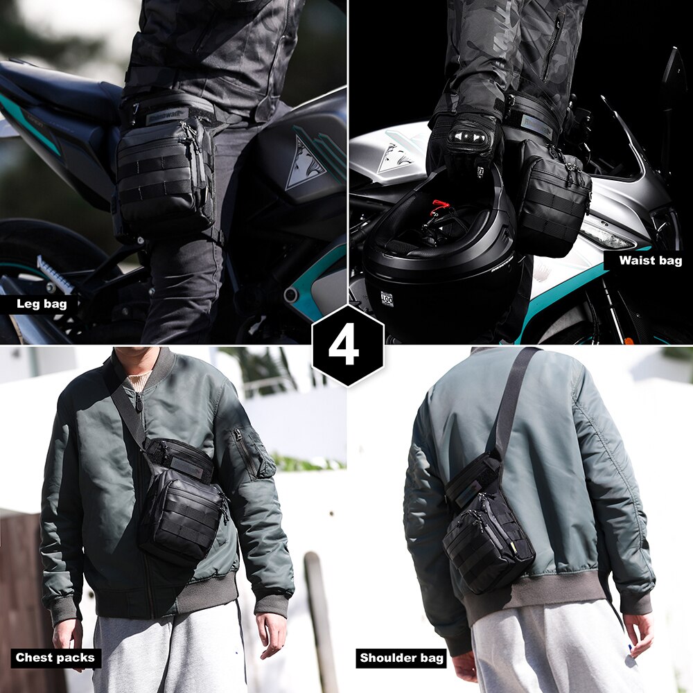 Rhinowalk Motorcycle Drop Leg  – обзор и цена Tactical Belt Rigger