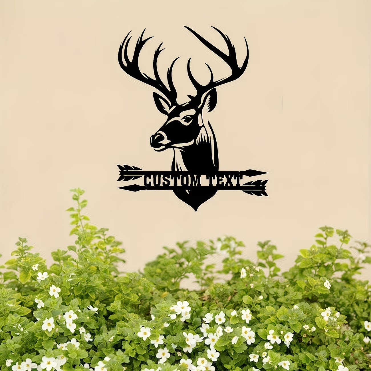 Custom Deer Head Metal Wall Ar – обзор и цена Hunting Outdoor Christmas Decorations