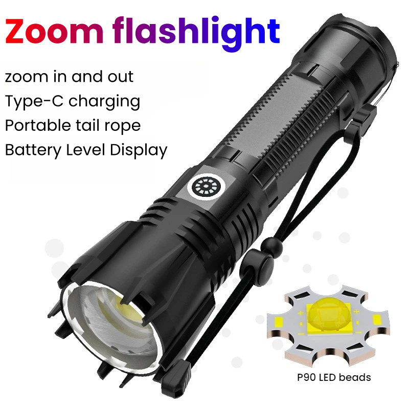 High-power P90 LED Flashlight  – обзор и цена Hunting Outdoor