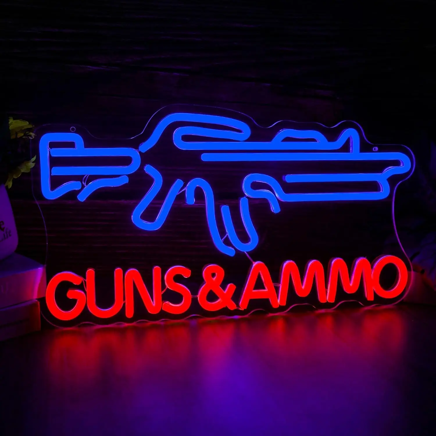 Gun Shop Neon Sign USB Powered – обзор и цена Hunting Outdoor Store