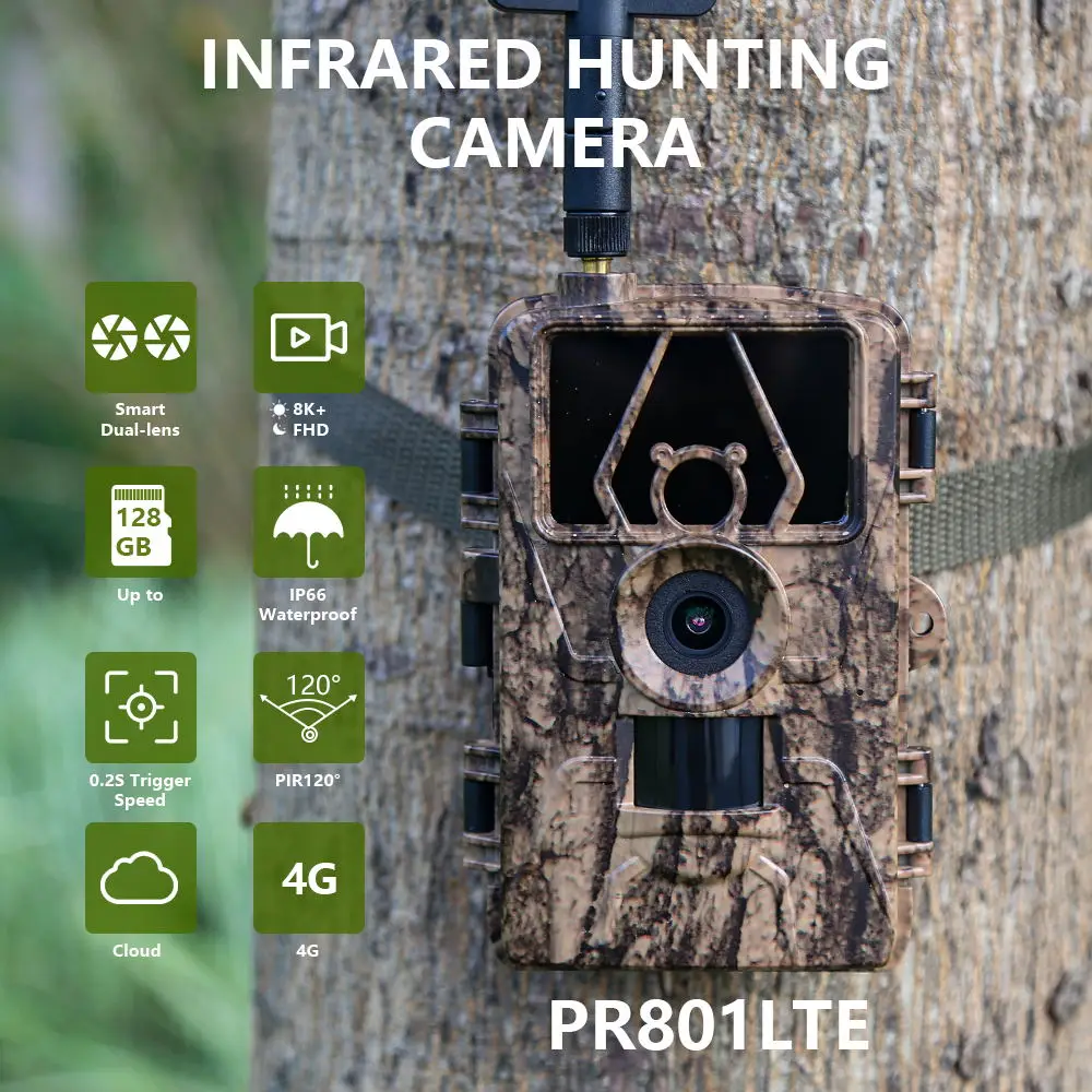 Pr801 4G Network Observation H – обзор и цена Outdoor Hunting House