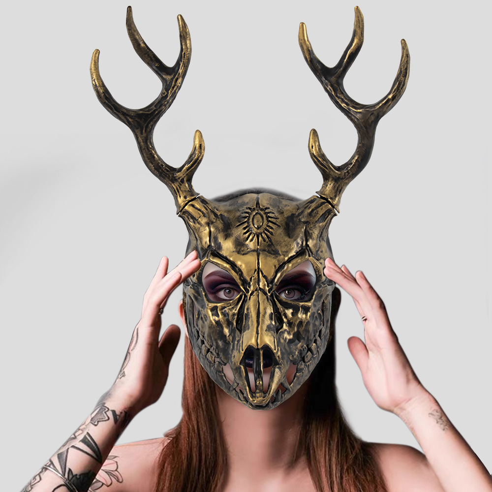 Animal Elk Mask Headpiece Cosp – обзор и цена Elk Bugle Call