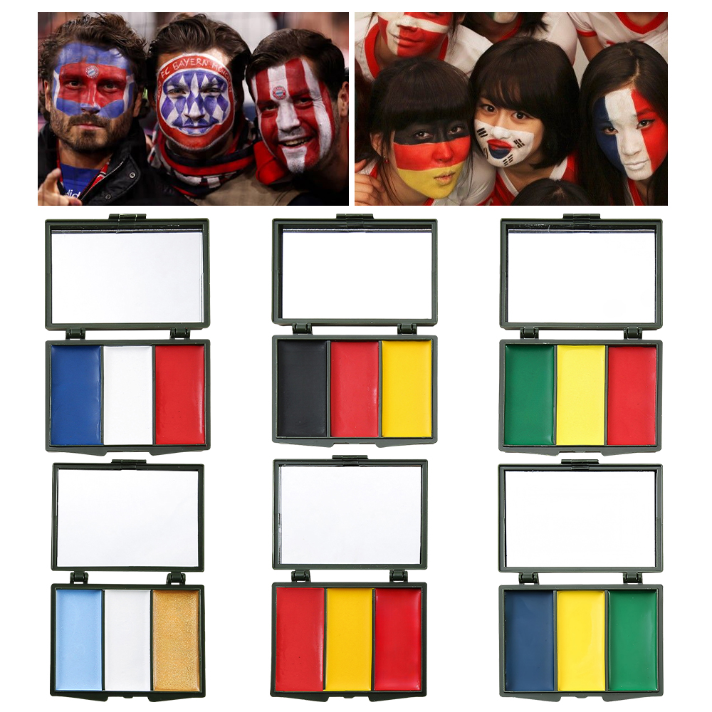 3 Colors National flag Argenti – обзор и цена Camo Face Paint