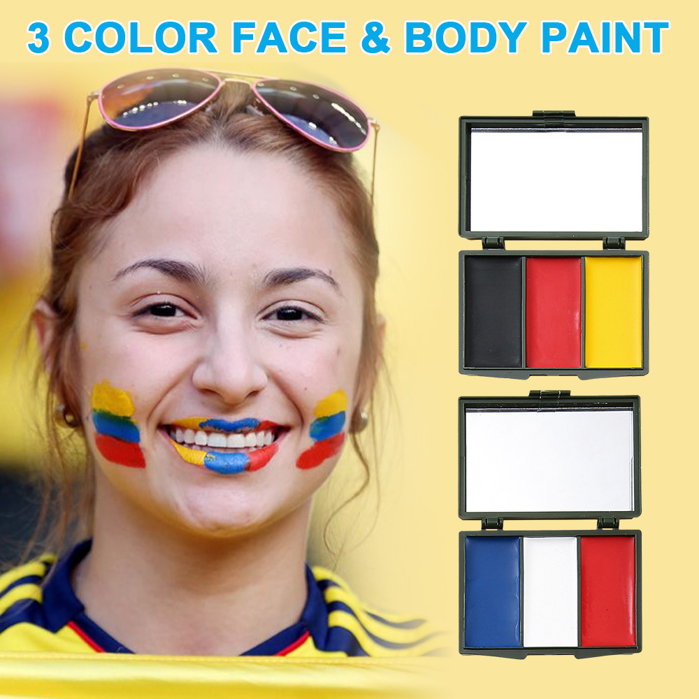 3 Colors National flag Argenti – обзор и цена Camo Face Paint