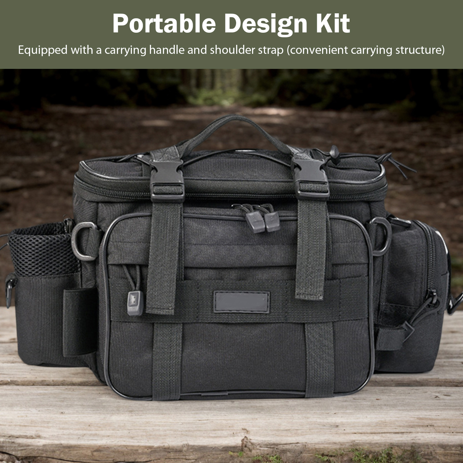 Portable Fishing Gear Organize – обзор и цена Outdoor Hunting Gear Storage