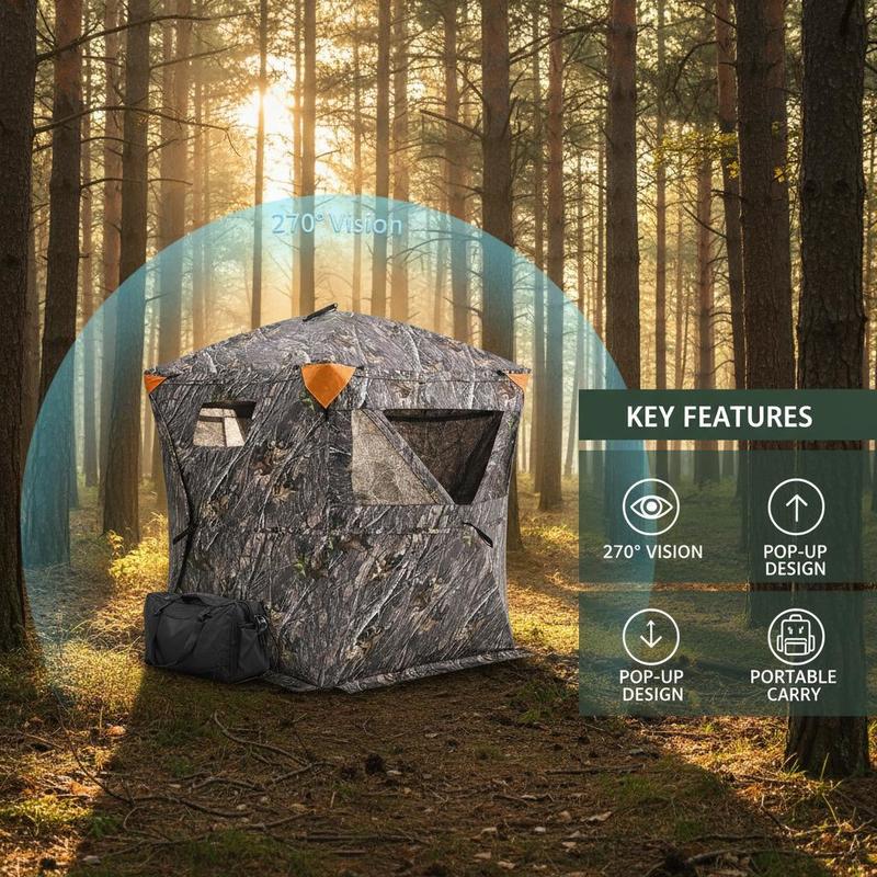 Ground Hunting Tent 60x60x66 I – обзор и цена Hunting Outdoor