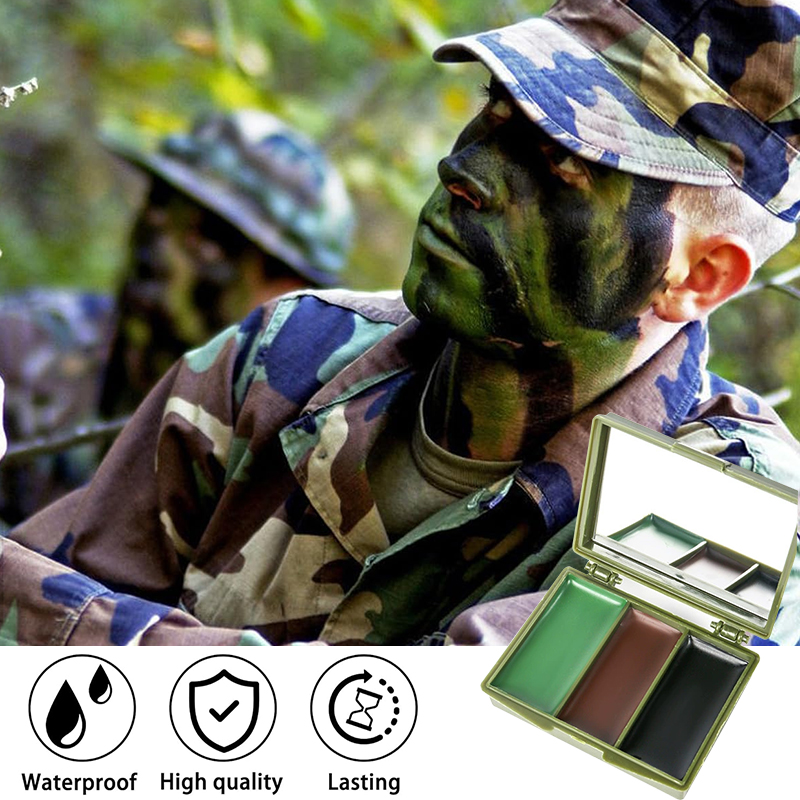3-color camouflage face painti – обзор и цена Camo Face Paint
