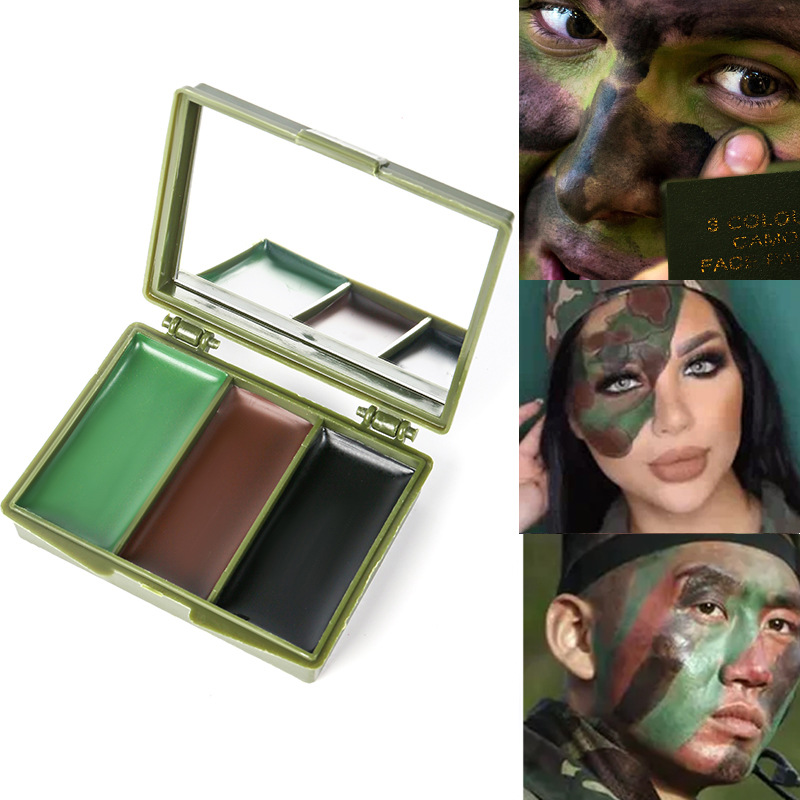 3-color camouflage face painti – обзор и цена Camo Face Paint