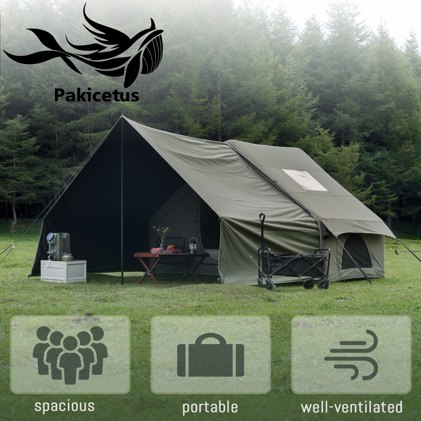 PAKICETUS Upgraded Inflatable  – обзор и цена Outdoor Hunting House