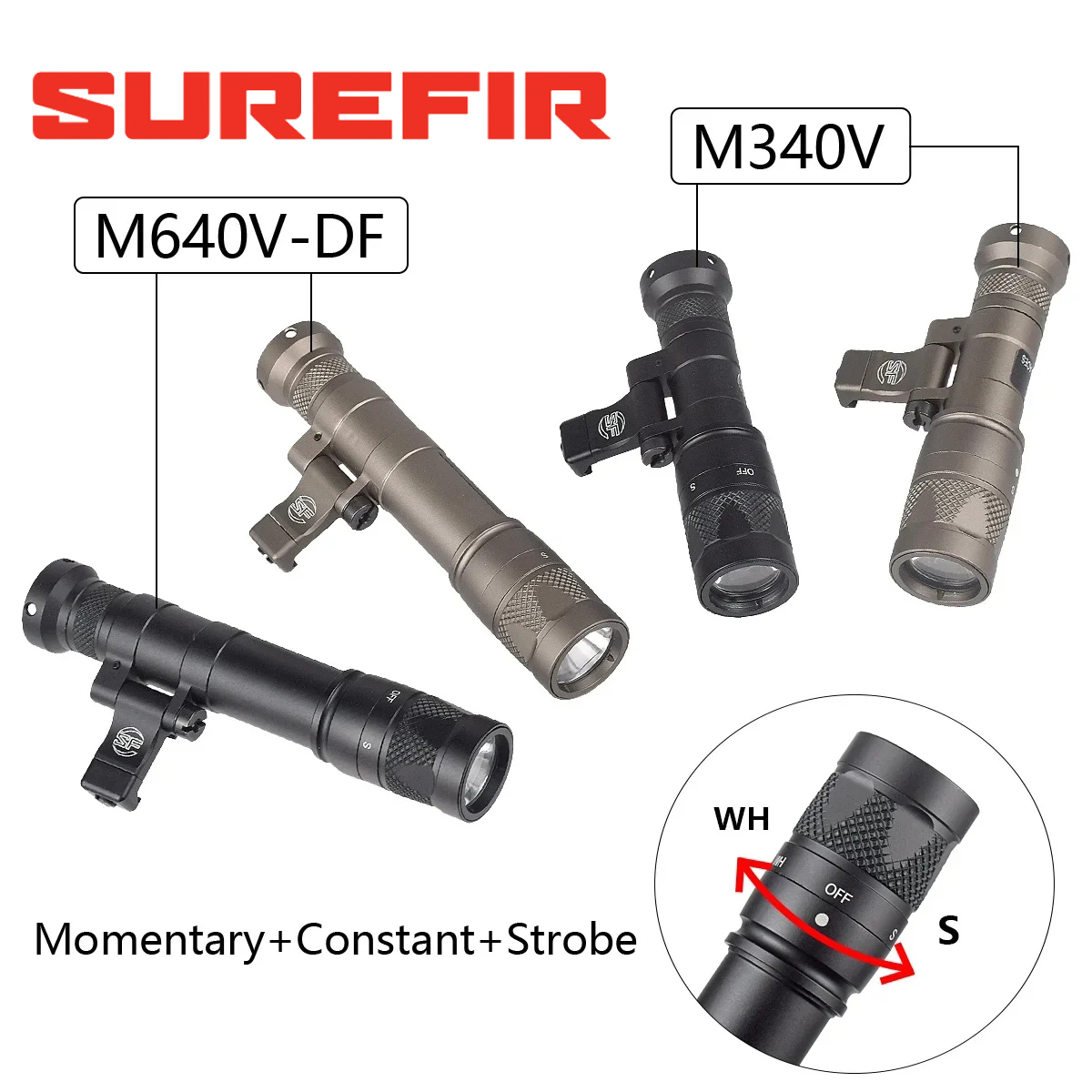 Surefir M600 M340 DF M640 SF F – обзор и цена Hunting Outdoor Store