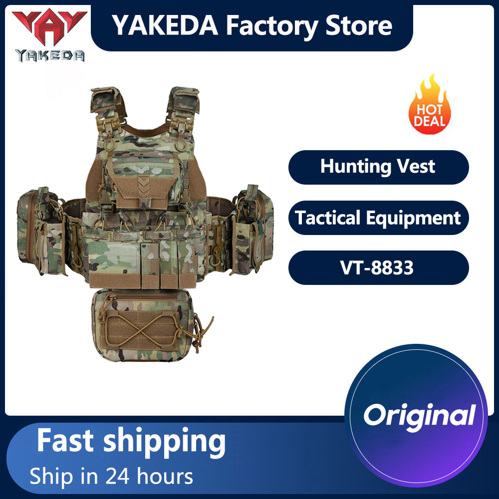 YAKEDA Tactical Vest Quick Rel – обзор и цена Hunting And Outdoor Supplies