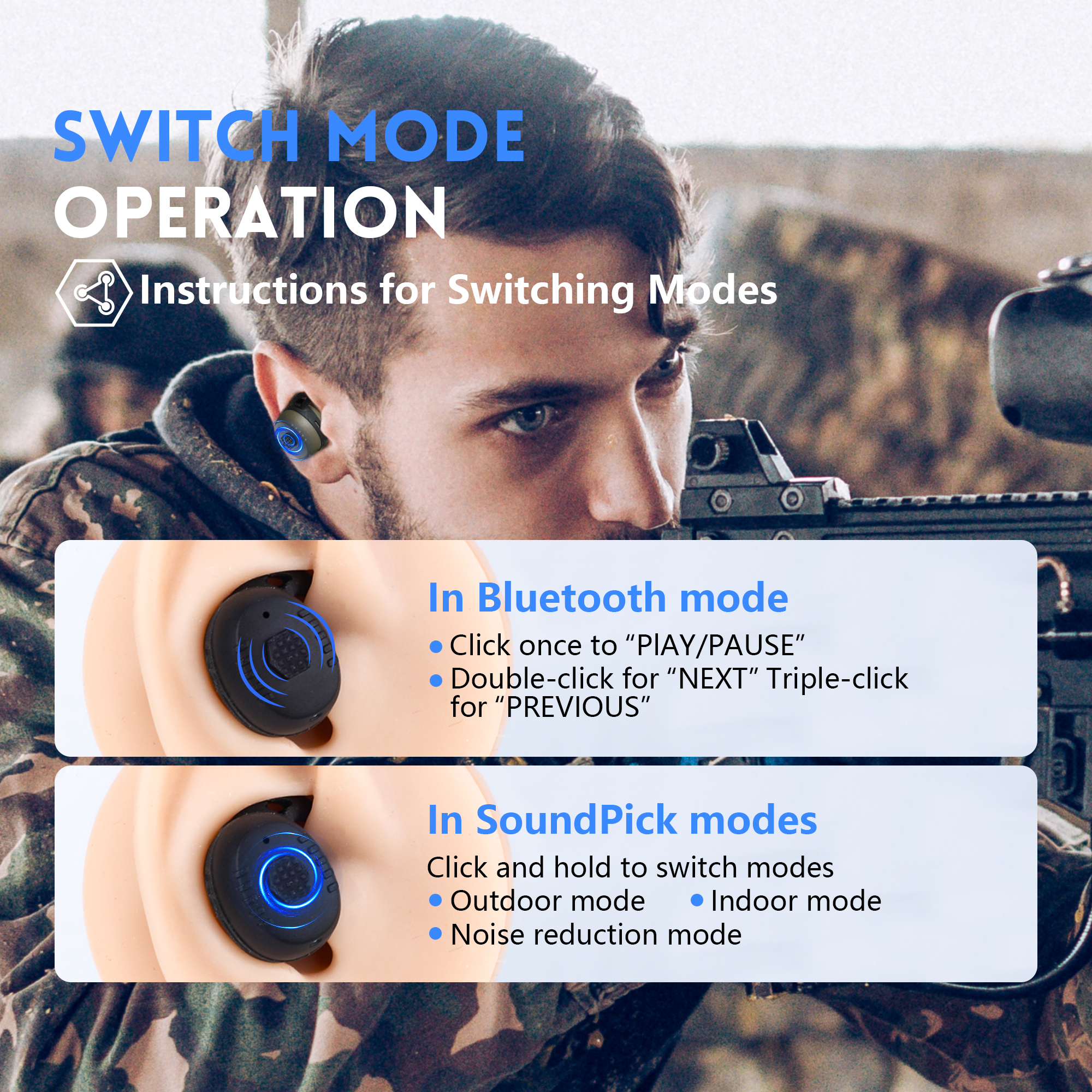 Professional Electronic Shooti – обзор и цена Shooting Ear Muff