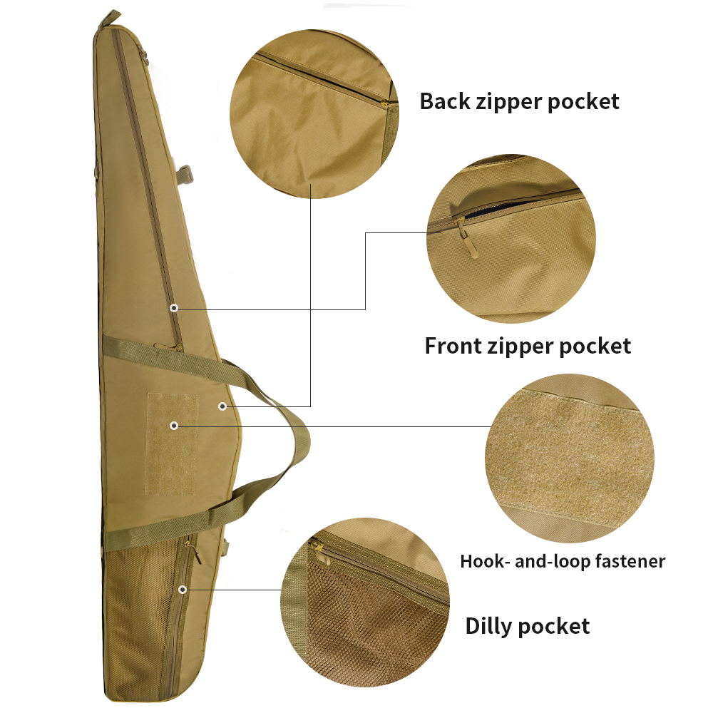 51 Inch Soft Thickened Padded  – обзор и цена Outdoor Hunting Gear Storage
