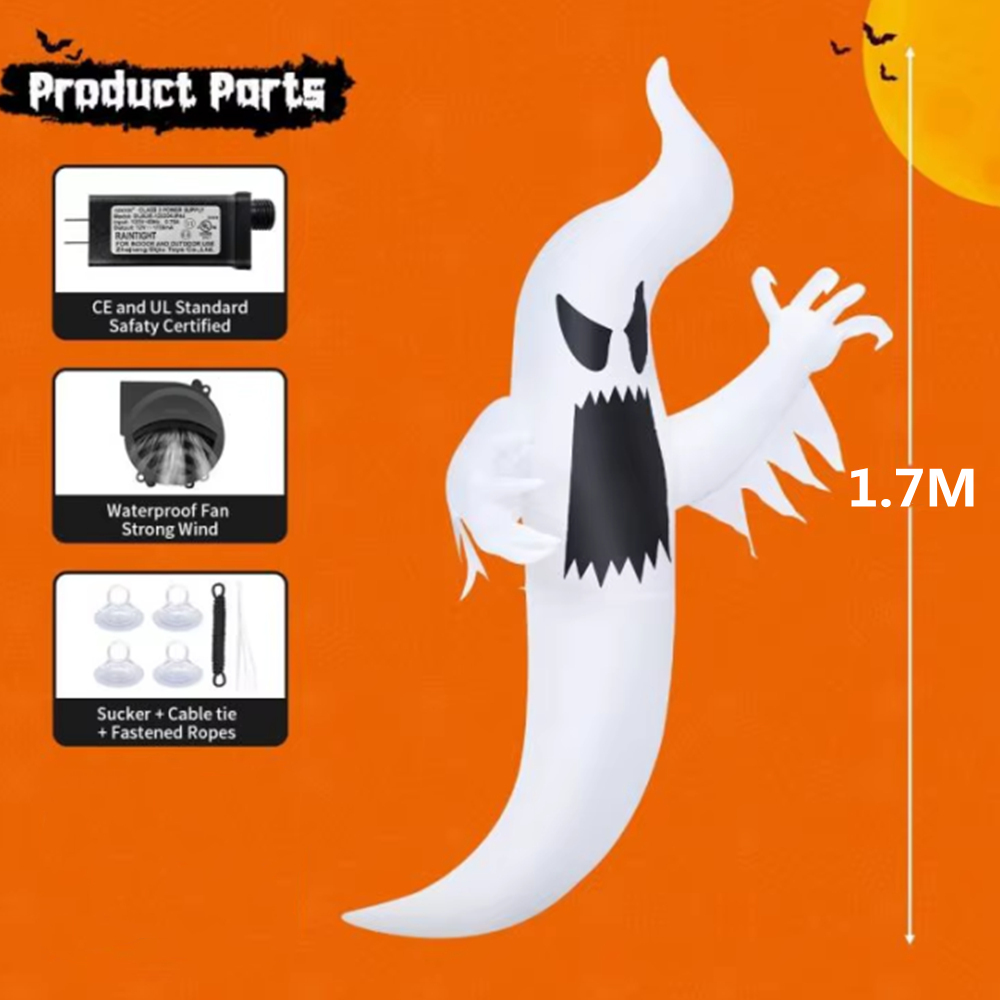 1.7M Halloween Inflatable Wind – обзор и цена Outdoor Hunting House